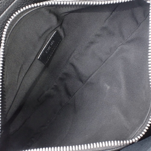Saddle サドルバッグ グレインドカーフスキン ブラック 1ADPO093YMJ_H00N(2024年8月現在現行品) 肩掛け 斜め掛け クロスボディ