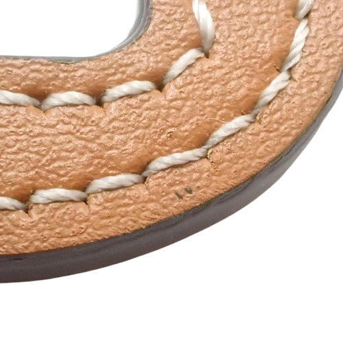 Trionf Keyring Charm, Smooth Calfskin, Tan, 49I473DSD.04LU (Currently available as of August 2024) Key Charm, Strap, Accessory
