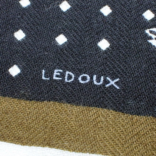 HARNAIS DE COUR 宮廷の馬具 カレ 140 カシミヤ シルク アパレル ファッション小物 大判スカーフ カレジェアン