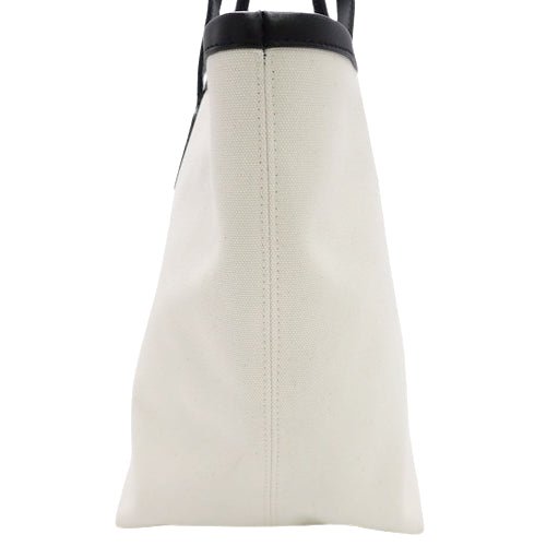 Jumbo Small Tote Canvas White Black 692068 Shopping Bag Shoulder Bag