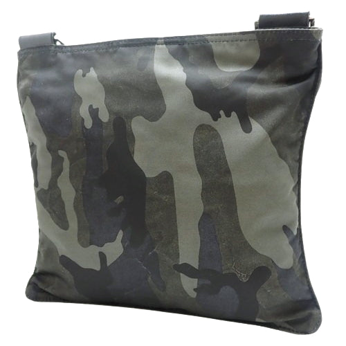 Camo Cross Bag, Nylon, Khaki, Green, Black, BT0978, Shoulder Bag, Crossbody Bag, Messenger Bag, Camouflage Pattern