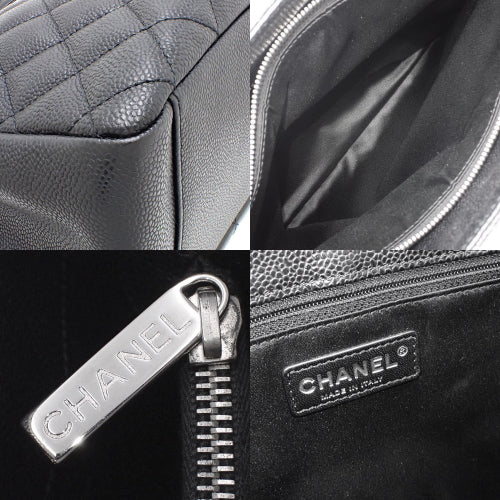 Coco Mark GST Tote, Caviar Skin, Black, A50995, Shoulder Bag, Handbag, Chain Shoulder Bag