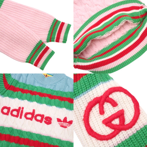 アディダス コラボ ニットワンピース M アパレル ファッション 長袖