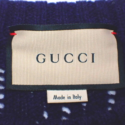 GG pattern striped knit, size S