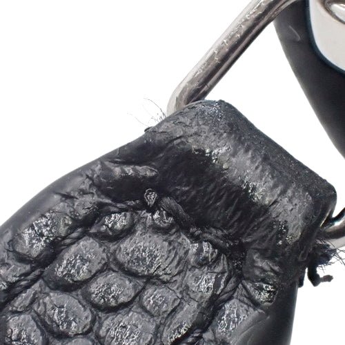 Matelasse Coco Mark Round-Zip Long Wallet, Matte Caviar Skin, Black, AP0242, Zip-Around