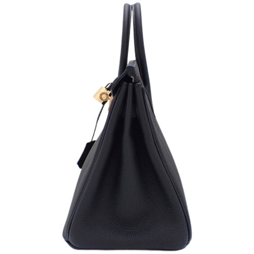 【新品】バーキン 25 (内縫い) トゴ ブラック ゴールド金具 B刻印