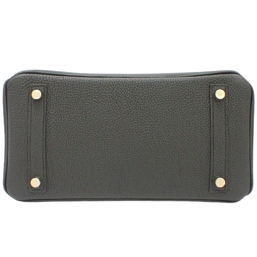 【新品】バーキン 25 (内縫い) トゴ ブラック ゴールド金具 B刻印