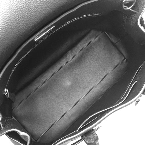 Georges Tote MM Calfskin Noir M23153 (currently available as of October 2024) 2-way shoulder bag.
