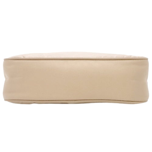 Re-Edition 2005 Re-Nylon bag, nylon and saffiano leather, sand beige, 1BH204_R064_F0F24_V_V9L (currently available as of September 2024), 2-way, shoulder and crossbody.