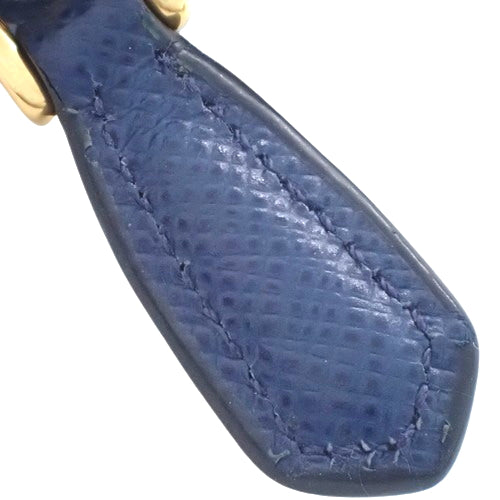 二つ折り財布 ミニウォレット 2つ折り 両面財布 サフィアーノレザー Bluette ブルーエット 1ML018 QHH F0016