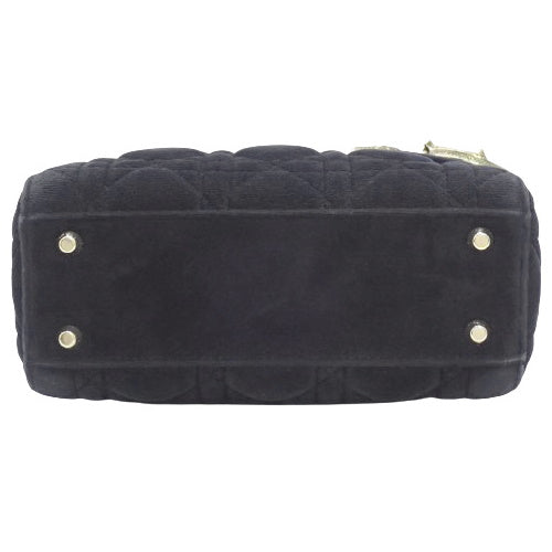 カナージュ Lady Dior レディディオール バッグ ミニ 2WAY ショルダー 肩掛け 斜め掛け スウェード/スエード