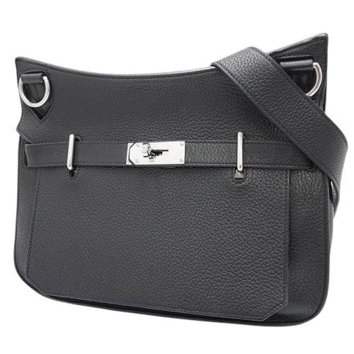 Gypsiere 31 Taurillon Clemence leather, palladium hardware, silver hardware, □Q stamp, shoulder/crossbody bag