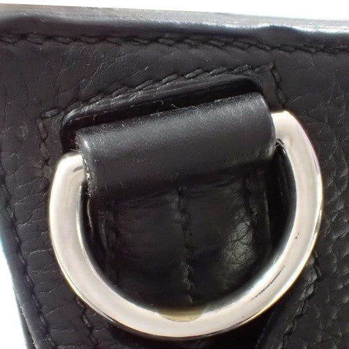 Gypsiere 31 Taurillon Clemence leather, palladium hardware, silver hardware, □Q stamp, shoulder/crossbody bag