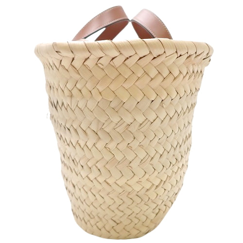 Teen Classic Panier Raffia Calf Tan 113832EFA.04LU (currently available as of August 2024) - Basket bag, shoulder bag, hand bag, Triomphe.