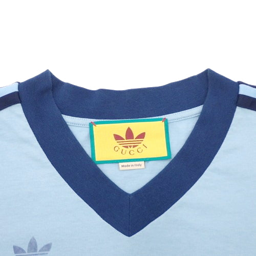 アディダス コラボ Tシャツ アパレル ファッション 半袖 GUCCI×adidas XS コットン ポリウレタン 693636