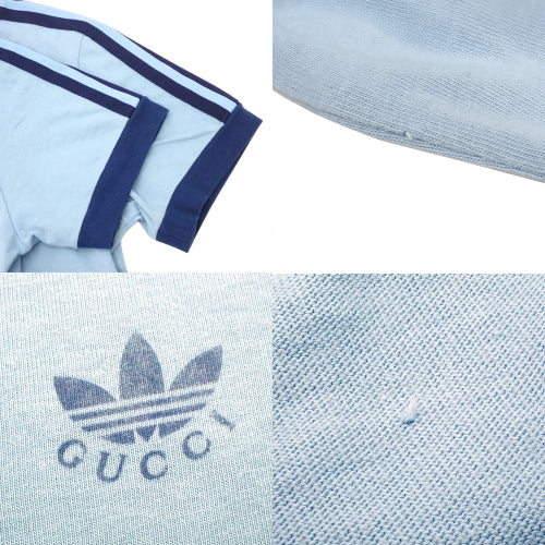 アディダス コラボ Tシャツ アパレル ファッション 半袖 GUCCI×adidas XS コットン ポリウレタン 693636