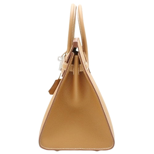 【新品】Birkin Sellier 25 ヴォーエプソン 钯金扣 金色 银色扣 W刻印