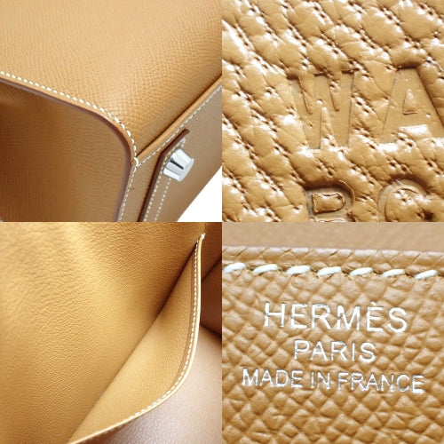 【新品】Birkin Sellier 25 ヴォーエプソン 钯金扣 金色 银色扣 W刻印