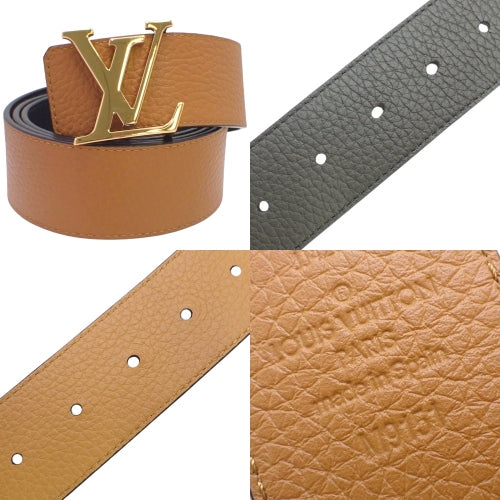 ベルト・LV イニシャル 40MM リバーシブル アパレル ファッション小物 95/38 トリヨンカーフレザー M9151T(2024年9月現在現行品)