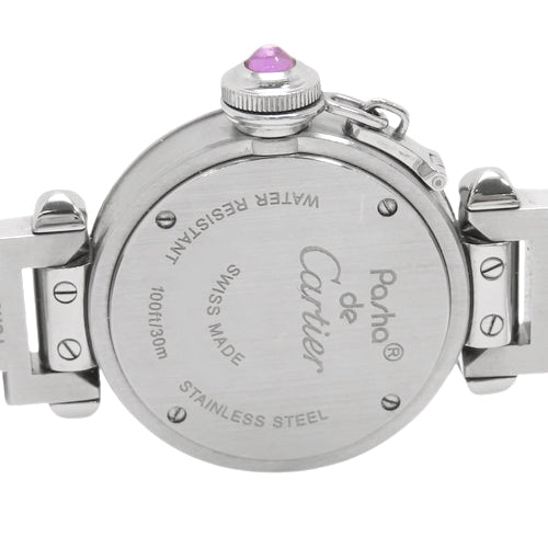 【保証書付】ミスパシャ W3140023 SS ステンレス クオーツ 2010年11月購入 ピンク シルバー