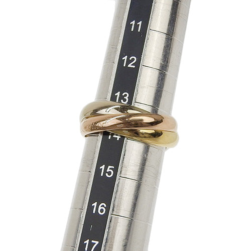 les must de Cartier トリニティ リング イエローゴールド K18YG ピンクゴールド K18PG K18 ホワイトゴールド WG アクセサリー ジュエリー 3連 三連