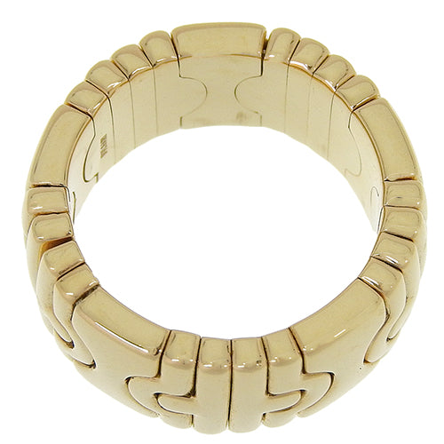 Parentesi Ring, 18K Yellow Gold, YG, Accessory, Jewelry, Size 9 (49)
