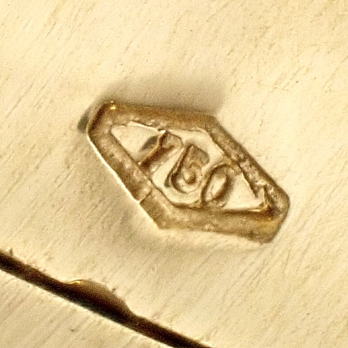 Parentesi Ring, 18K Yellow Gold, YG, Accessory, Jewelry, Size 9 (49)