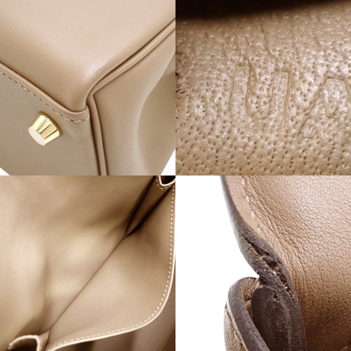 Kelly 25 (inner-stitched) Swift, Beige Du Marais, gold hardware, U stamp.
