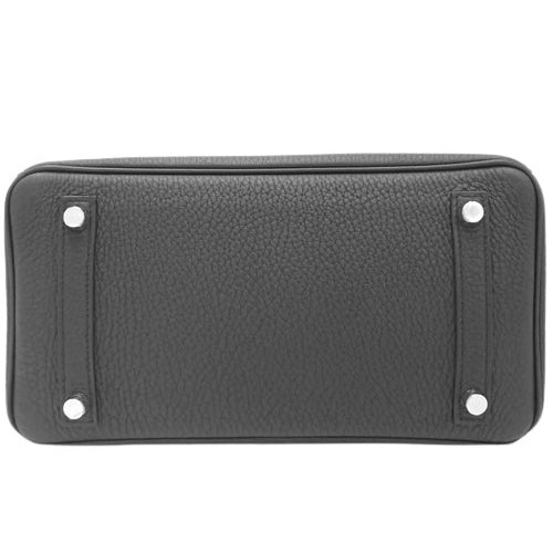【新品】バーキン 25 トゴ パラジウム金具 ブラック シルバー金具 W刻印