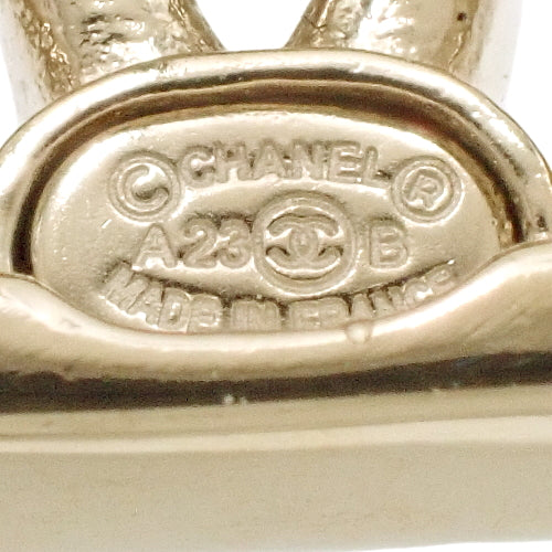 ココマーク No.5 ピアス メタル(GP) アクセサリー ジュエリー スクエア ラインストーン