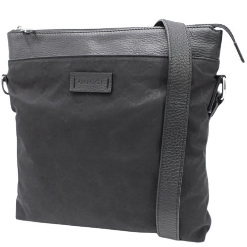 Guccissima GG Shoulder Bag, Shoulder/Crossbody, Nylon, 510342 K28BN 1000