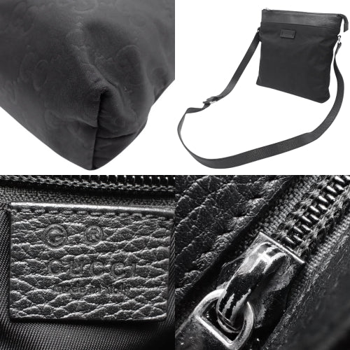Guccissima GG Shoulder Bag, Shoulder/Crossbody, Nylon, 510342 K28BN 1000