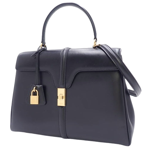 Classic 16 Sèze 2-Way Shoulder Bag in Satin Calfskin, 187373BEY.38NO (Current as of November 2024)
