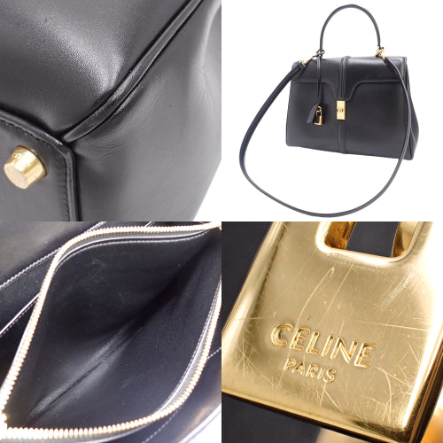 Classic 16 Sèze 2-Way Shoulder Bag in Satin Calfskin, 187373BEY.38NO (Current as of November 2024)