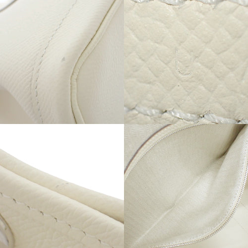 Garden Party TPM, Vo'e Epsom leather, palladium hardware, Nata (color), silver hardware, U-stamp.
