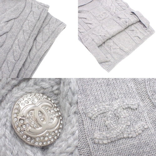Coco Mark Knit Vest Size 36 P74