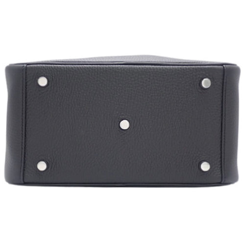 【新品】Lindy 26 Taurillon Clemence皮革 钯金五金件 黑色 银色五金件 W刻印