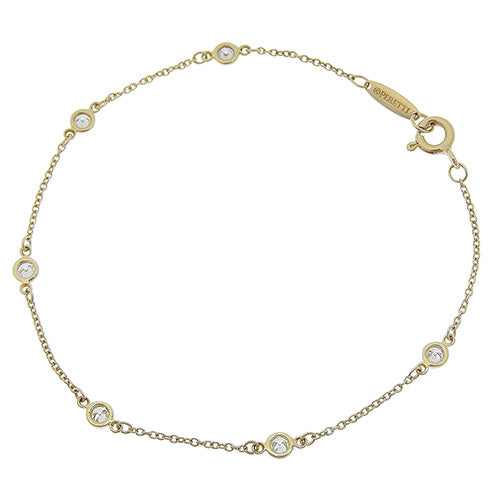 Bysayard Bracelet, Diamond, Yellow Gold (K18YG), Accessory, Jewelry, 6PD
