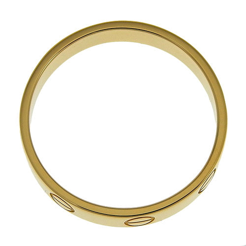 LOVE ウェディング リング イエローゴールド K18YG アクセサリー ジュエリー ミニラブ