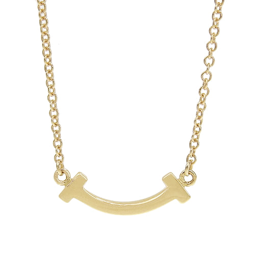 Smile Pendant Mini, Yellow Gold (K18YG), Accessory, Jewelry