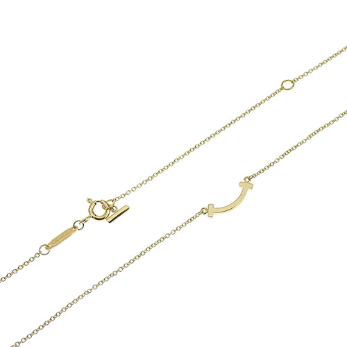 Smile Pendant Mini, Yellow Gold (K18YG), Accessory, Jewelry