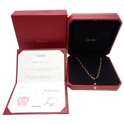 Santos-de-Cartier Necklace, Yellow Gold (K18YG), Accessory, Jewelry, Chain