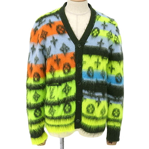 Monogram Mohair Cardigan S RM222V