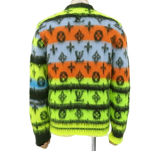 Monogram Mohair Cardigan S RM222V