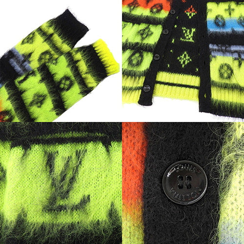 Monogram Mohair Cardigan S RM222V