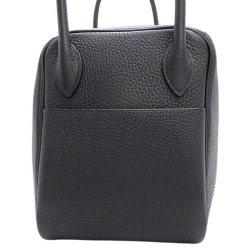 琳迪 26,Taurillon Clemence皮革,钯金五金件,黑色,银色五金件,Z刻印。