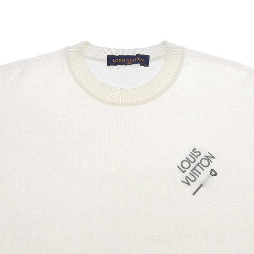 シグネチャー ショートスリーブ Tシャツ アパレル ファッション 衣類 半袖 RM241Q L コットン ブロン 1AATX7(2024年10月現在現行品)