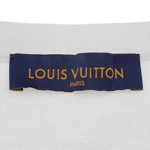 ショートスリーブ クルーネック アパレル ファッション SKI ロゴ 衣類 RM241M LV アイス 半袖 XL コットン 1AFANC(2024年10月現在現行品)