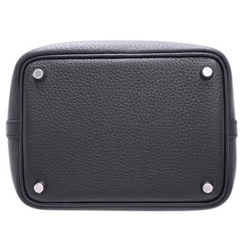 【新品】ピコタンロック PM トリヨンクレマンス パラジウム金具 NOIR ノワール シルバー金具 W刻印