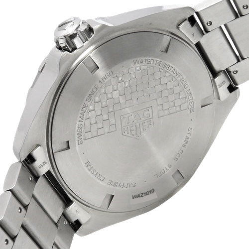 Formula 1 Date WAZ1010.BA0842 Stainless Steel Quartz Watch with 2021 Warranty, Blue and Silver, Purchased February 2021